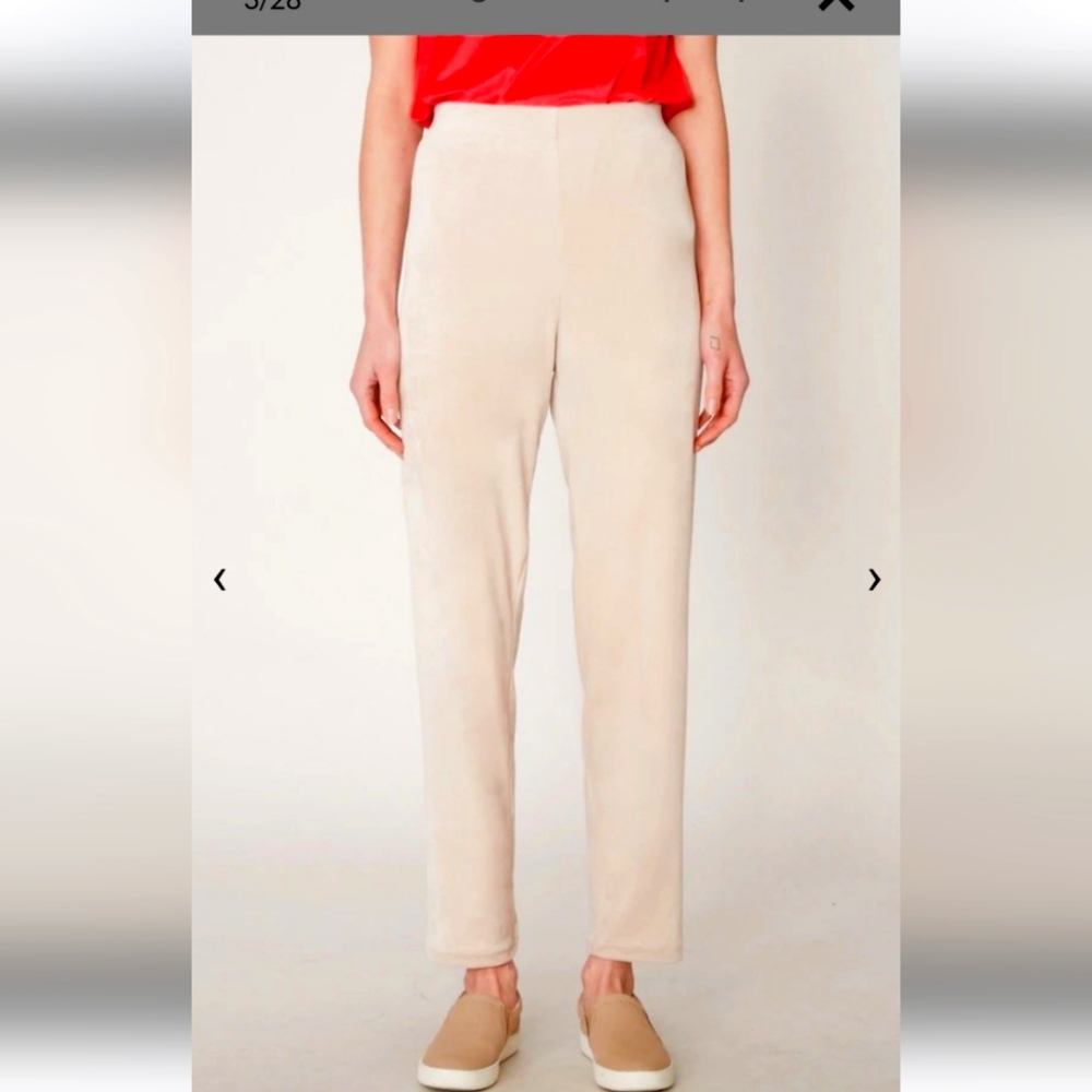 Kim & co. Velvet leggings